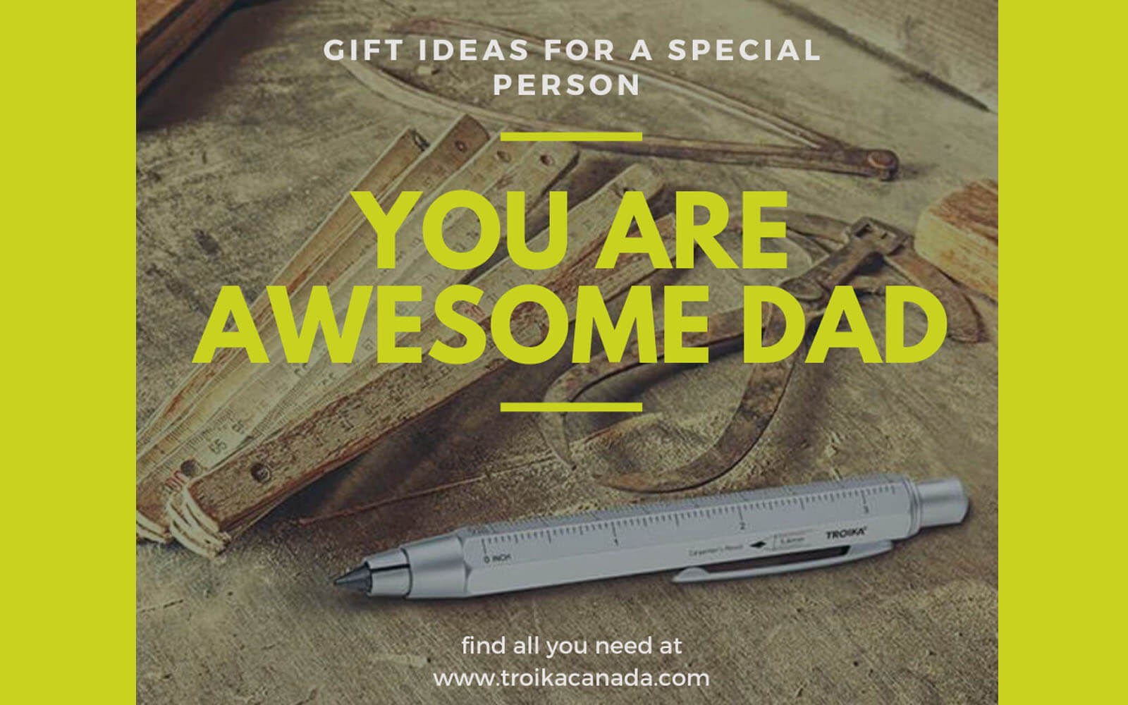 THE PERFECT FATHER'S DAY GIFT