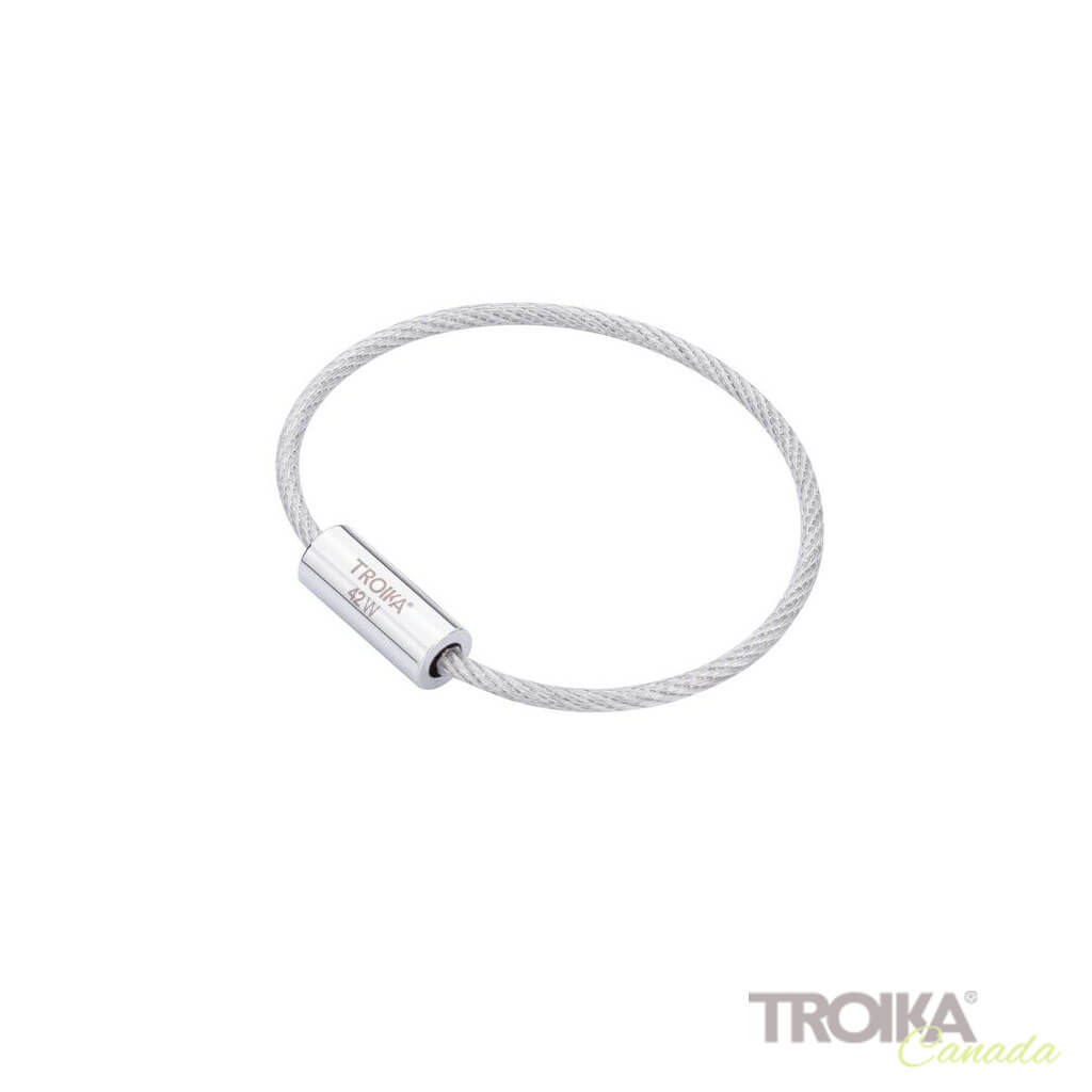 TROIKA Wire loop "DRAHTSCHLAUFE SHINY"