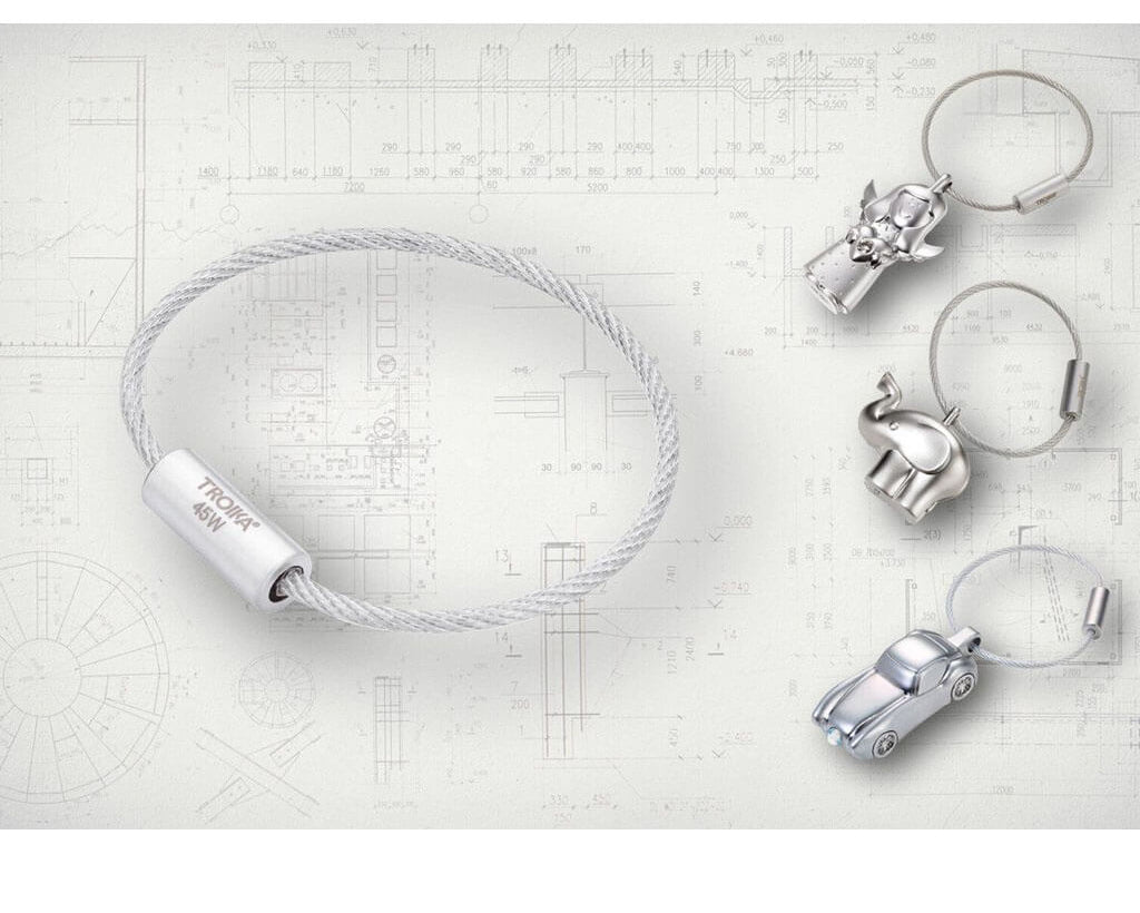 Spare cable for keychains