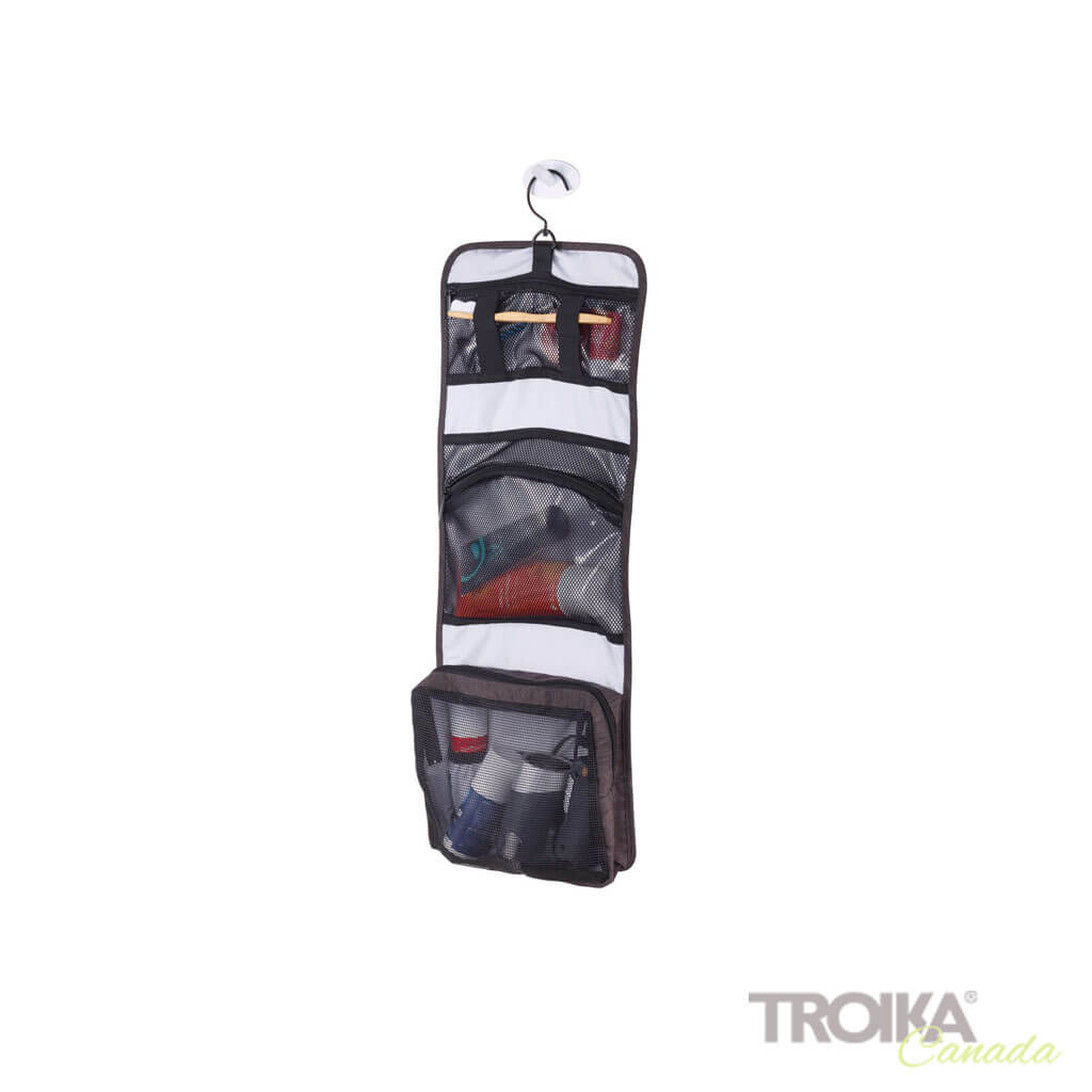 Troika toiletry bag open
