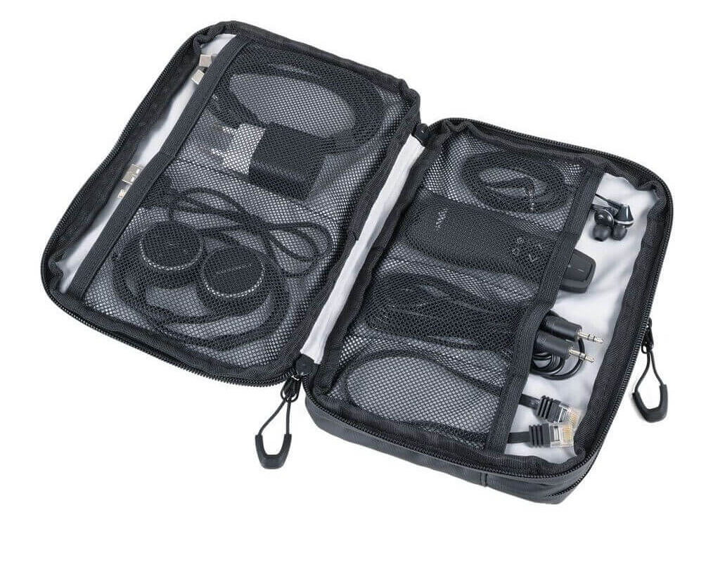Troika cable organizer inside