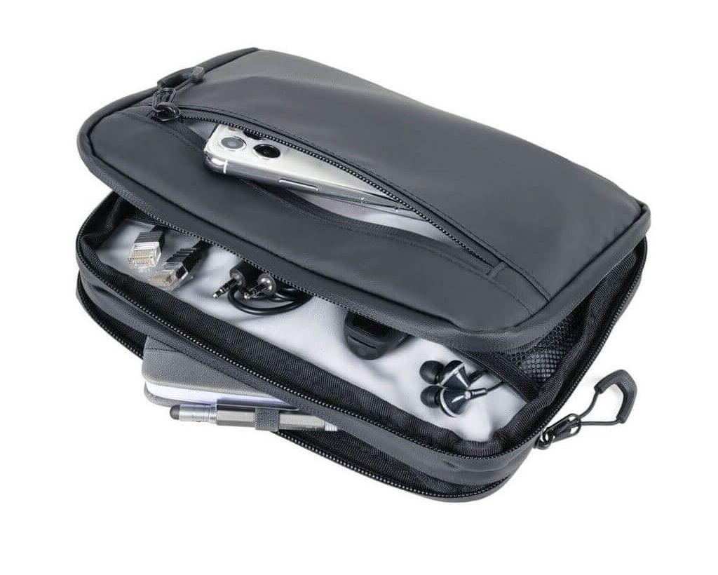 Troika cable organizer open