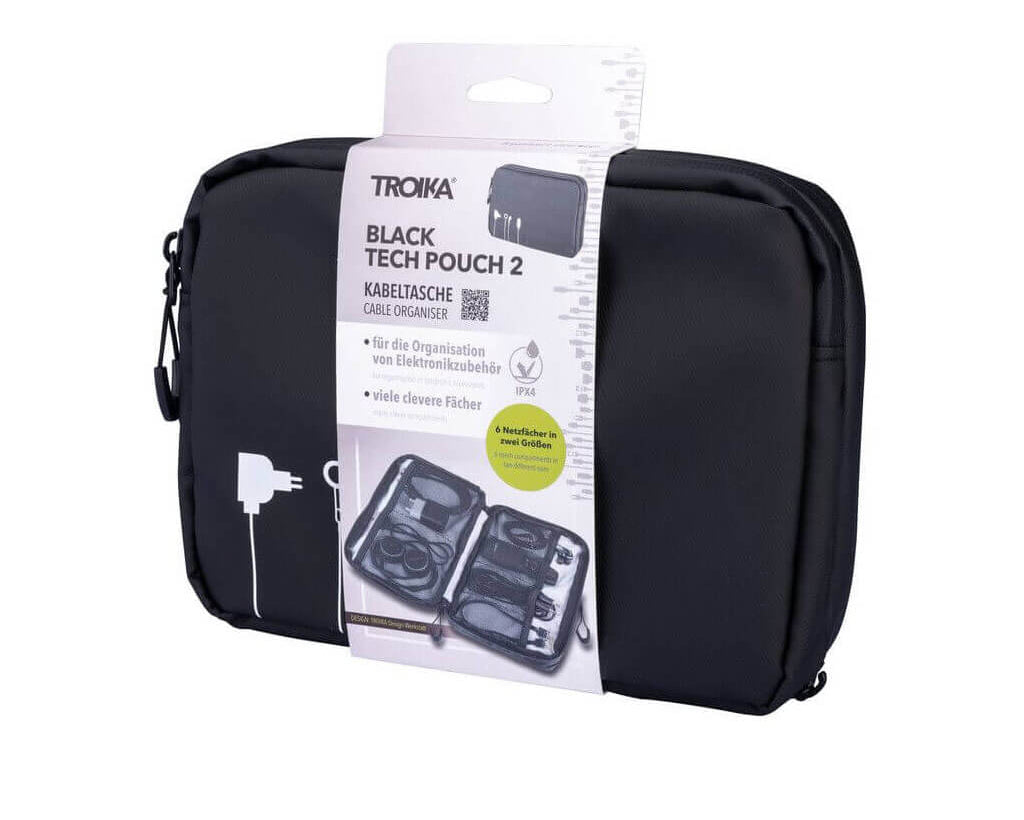 Troika cable organizer packaging