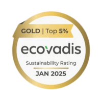 Ecovadis gold sign 2025