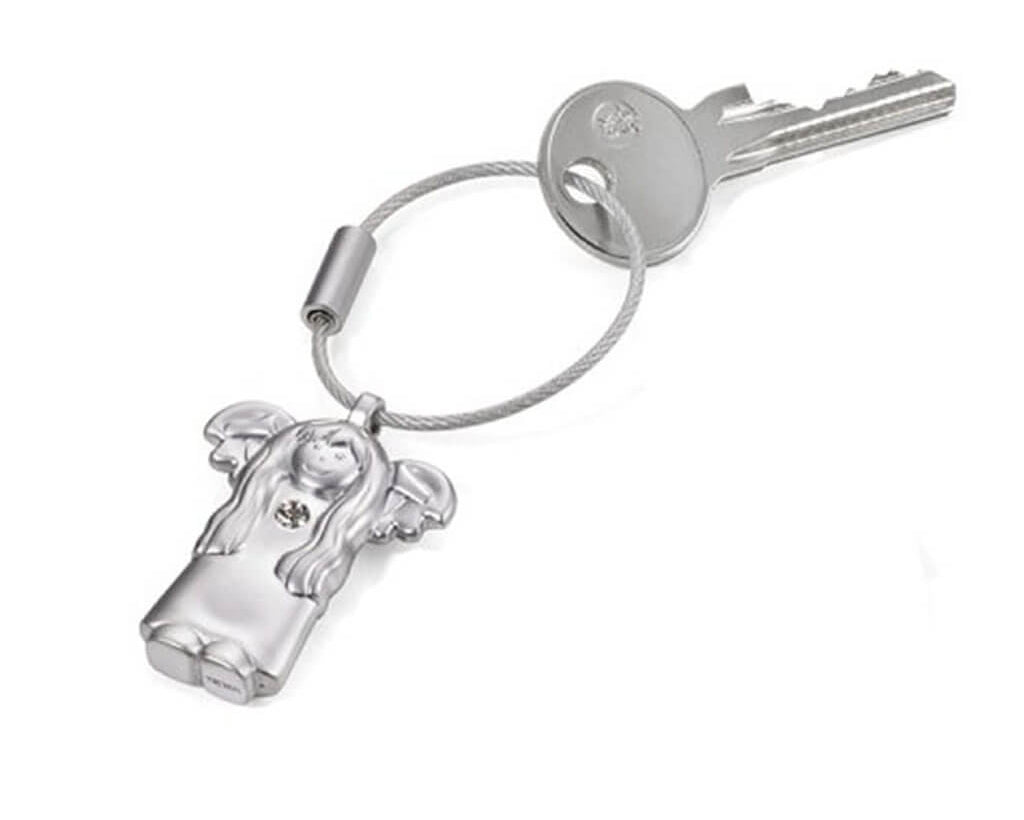 Troika keychain Emily silver