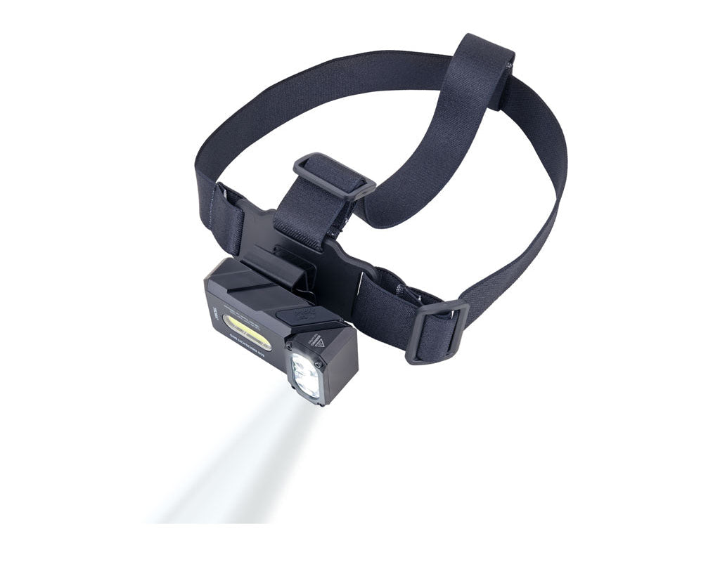 TROIKA Flashlight Eco Knicklicht Duo Black – TOR35/BK with headband