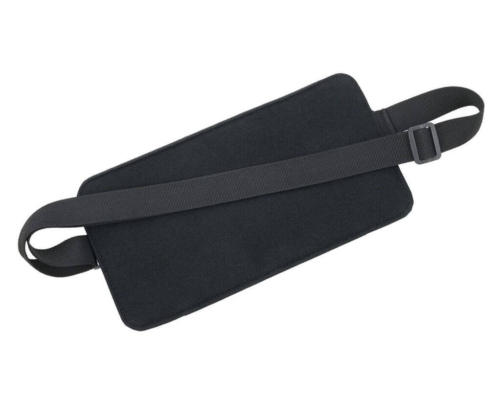 TROIKA Belt Bag Blue Cycle Belt Bag Grey – BCO57/GY in grey, back