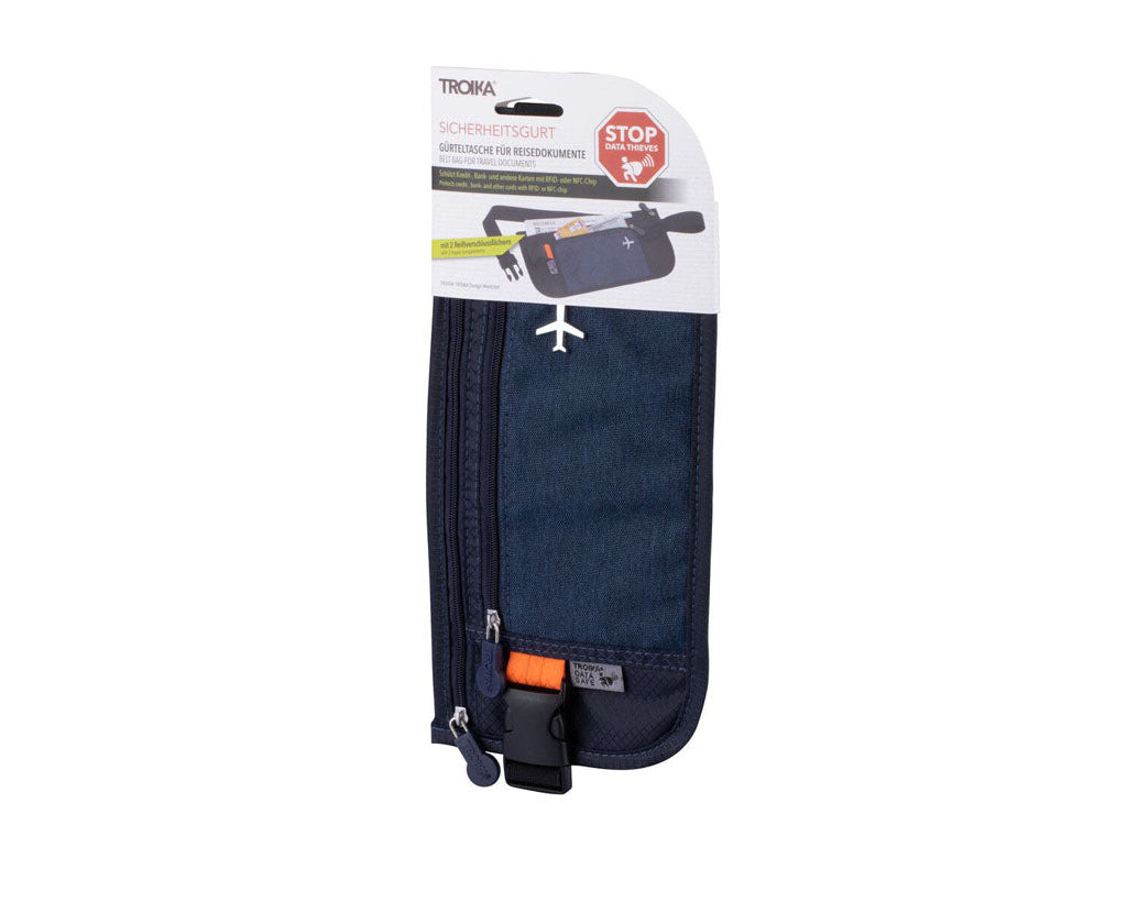 Troika Travel Belt Blue