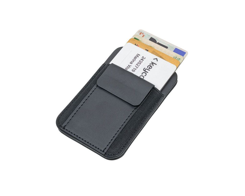 TROIKA Card Case Cash Cards Key Black – CCM25/BK with credit cards