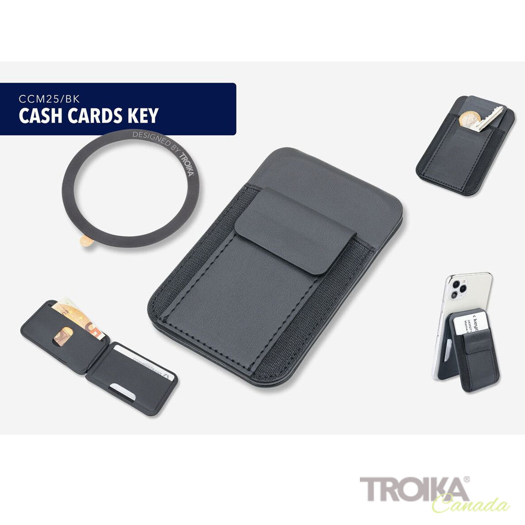 TROIKA Card Case "CASH CARDS KEY"