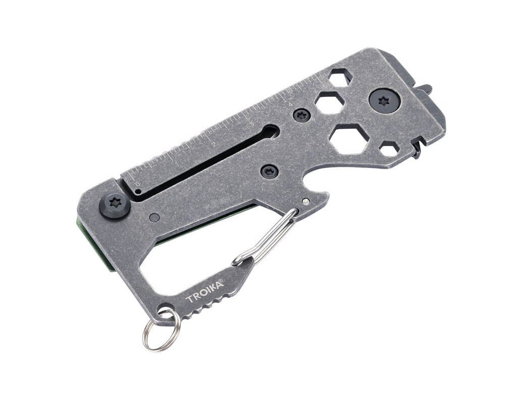 TROIKA Key Organizer and Mini Tool "TOOLINATOR CARD"