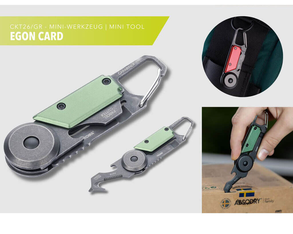 TROIKA Mini Tool "EGON CARD"
