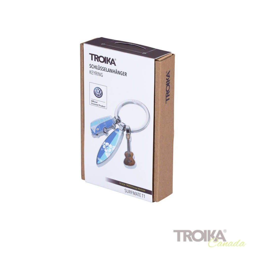 TROIKA Keychain "SURFMATE T1"