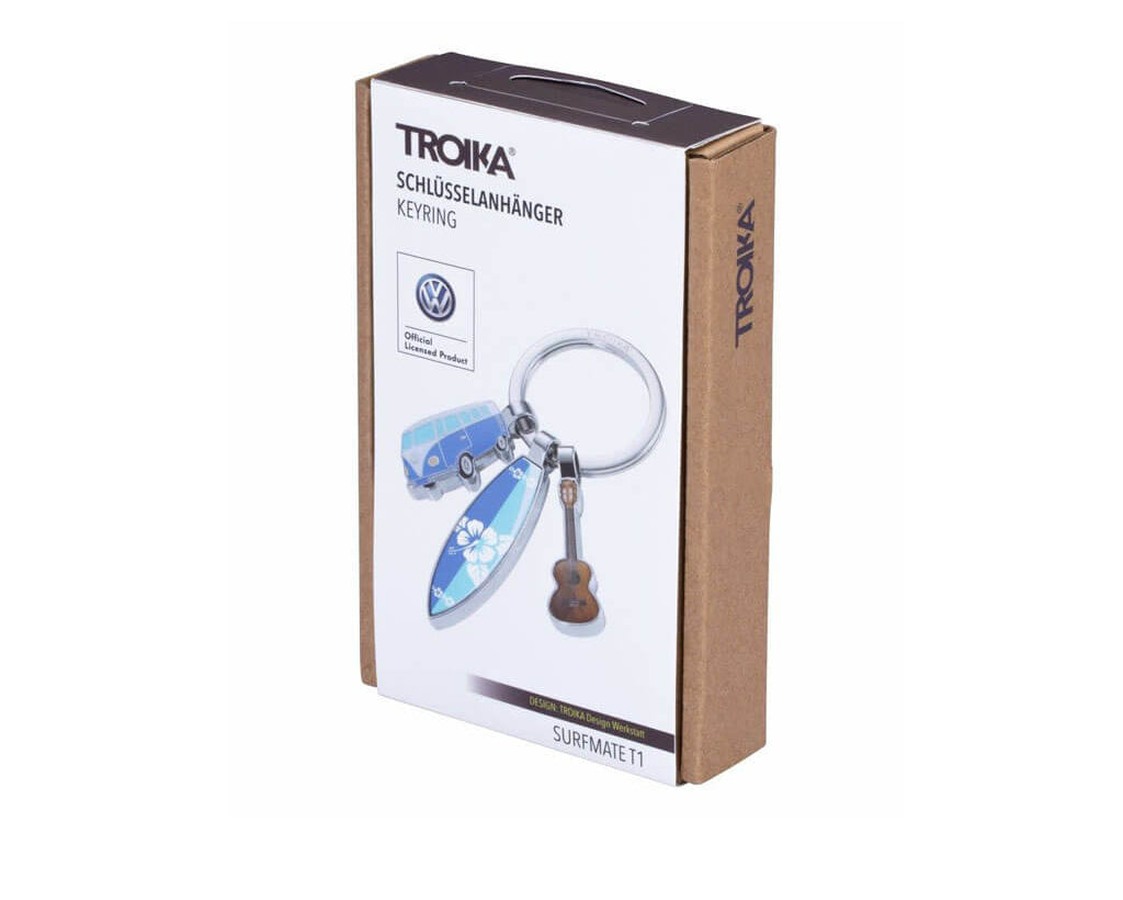 TROIKA Keychain "SURFMATE T1"