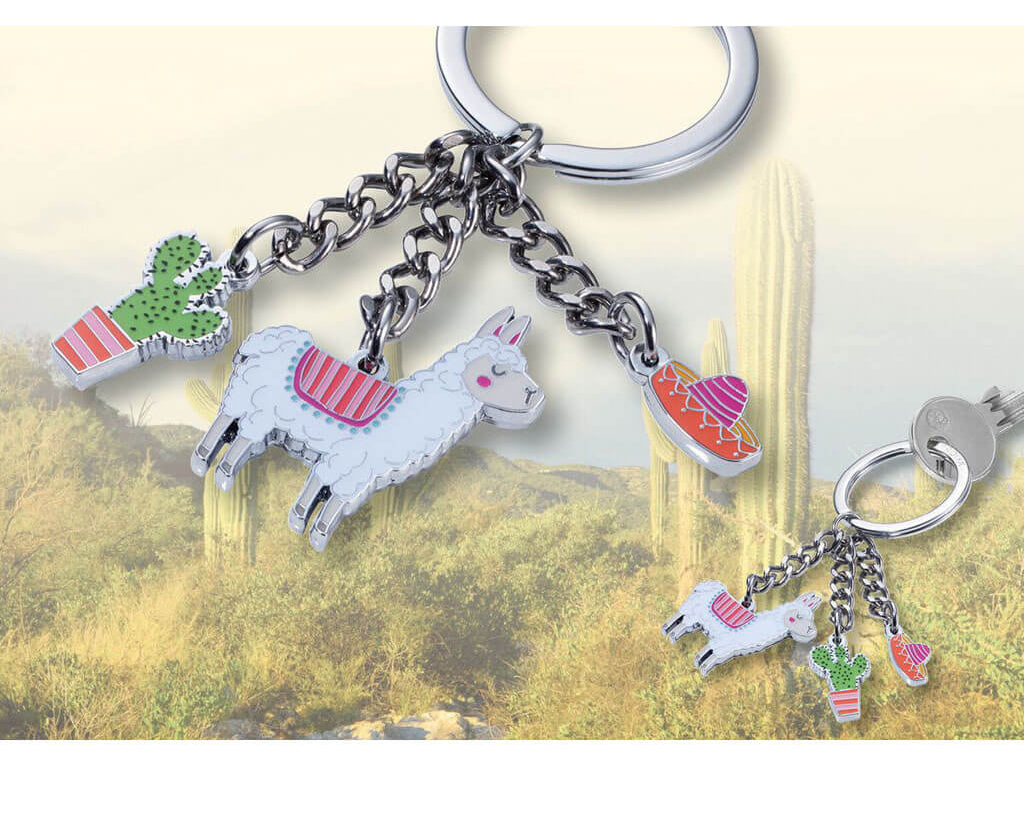 TROIKA Keychain Pako Chrome – KR18-10/CH