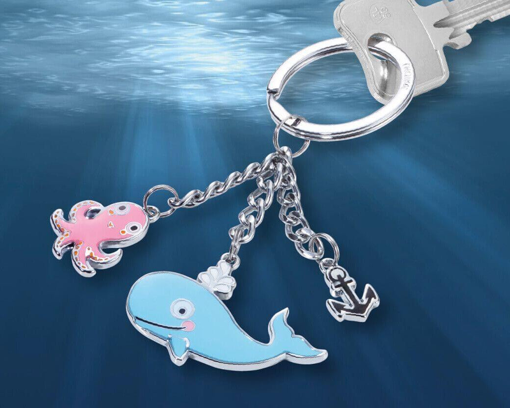 TROIKA Keychain "WAL & OKTOPUS"