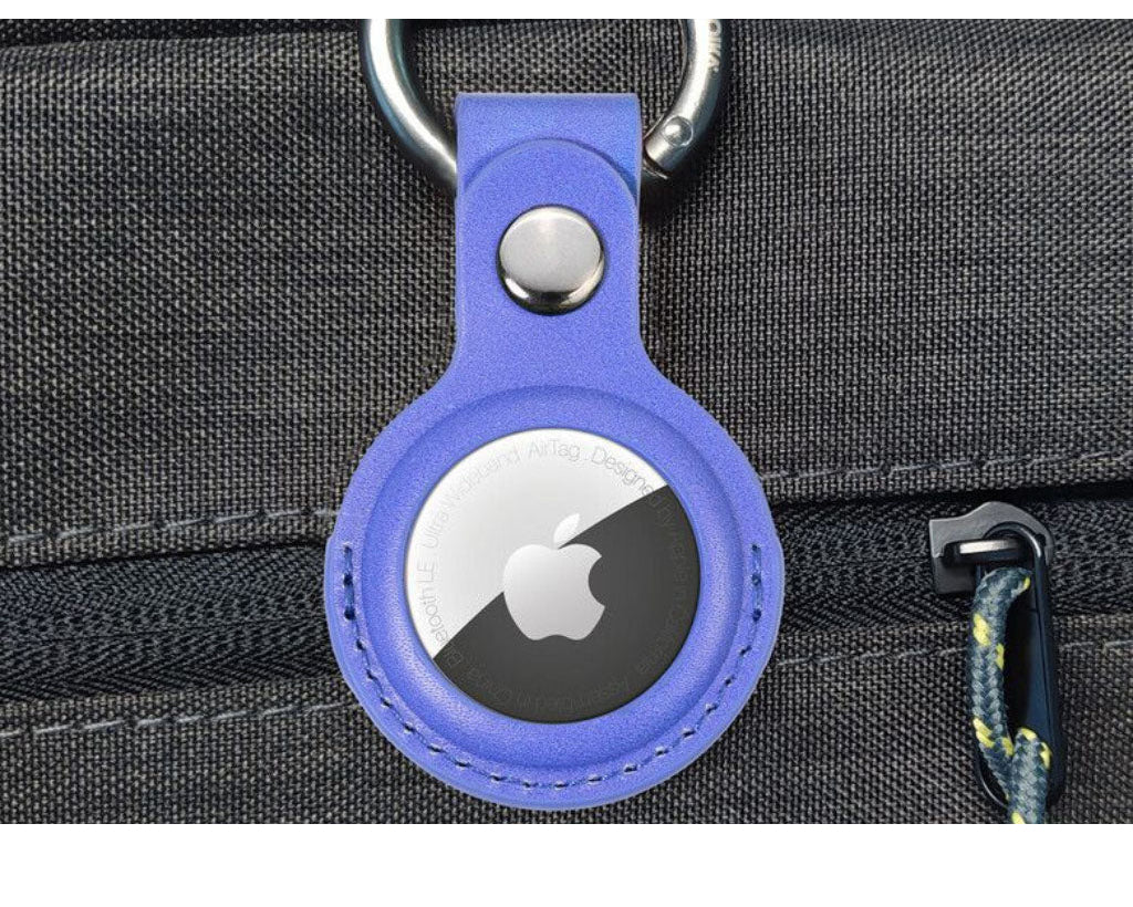 TROIKA Keyring "AIRTAG COVER" - Purple - front