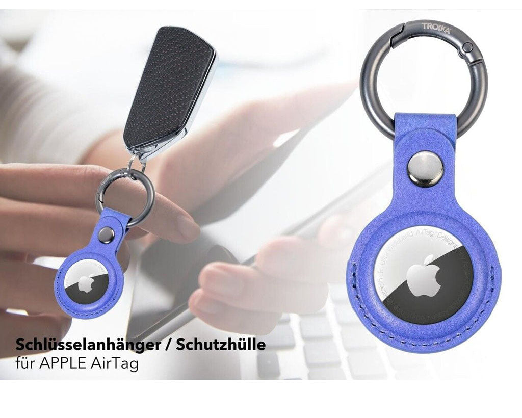 TROIKA Keyring "AIRTAG COVER" - Purple