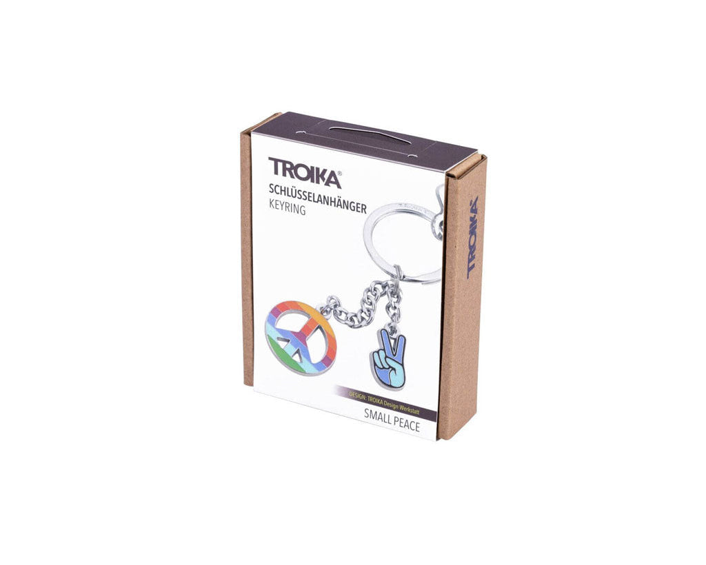 TROIKA Keychain "SMALL PEACE"