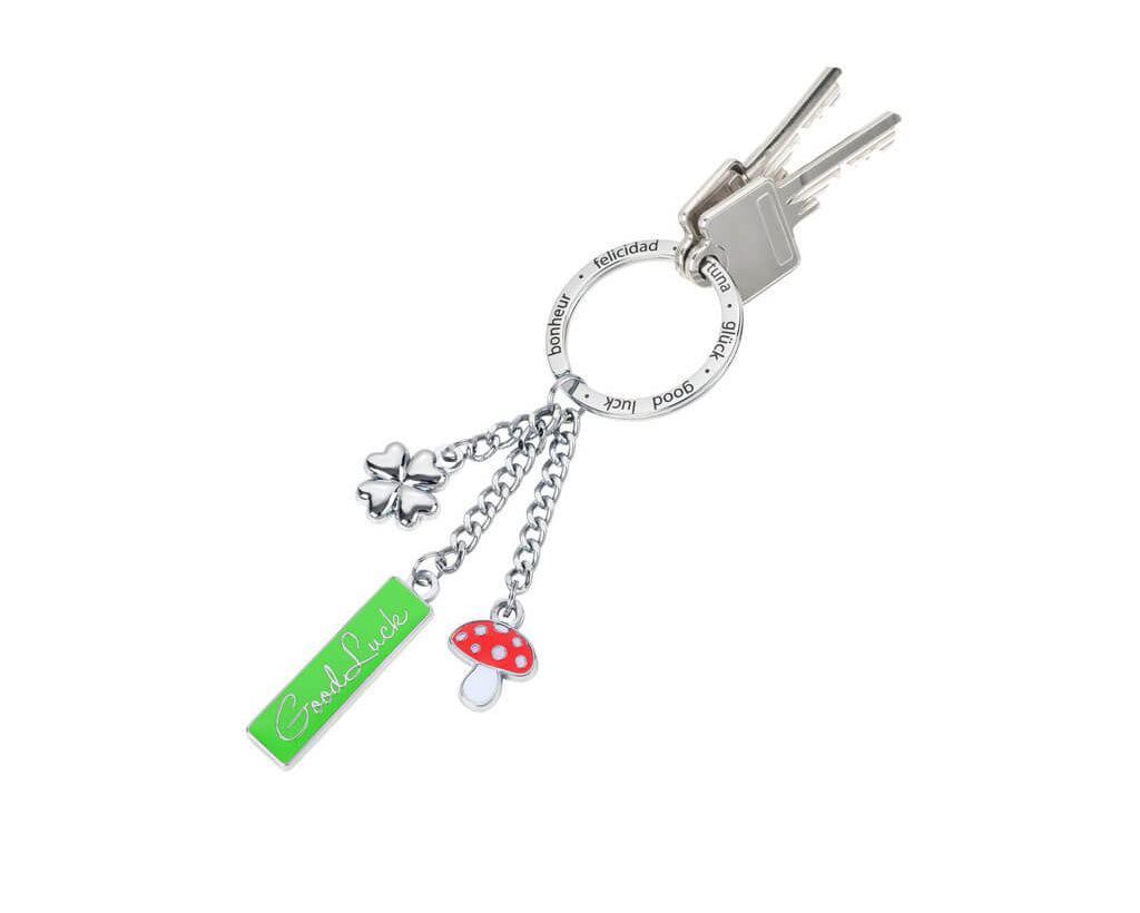 TROIKA Keychain "GOOD LUCK"