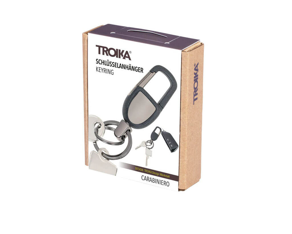 TROIKA Keychain "CARABINIERO" packaging