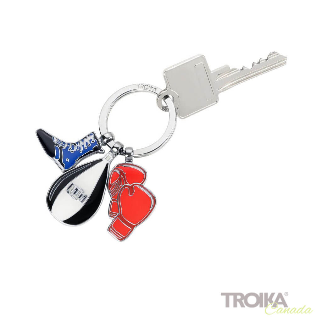TROIKA Keychain "BOXEN" with keys