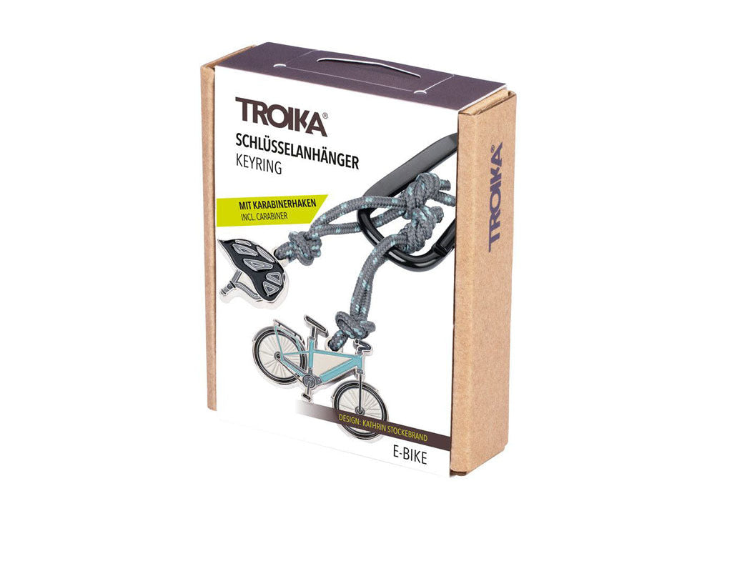 Troika keychain e-bike packaging