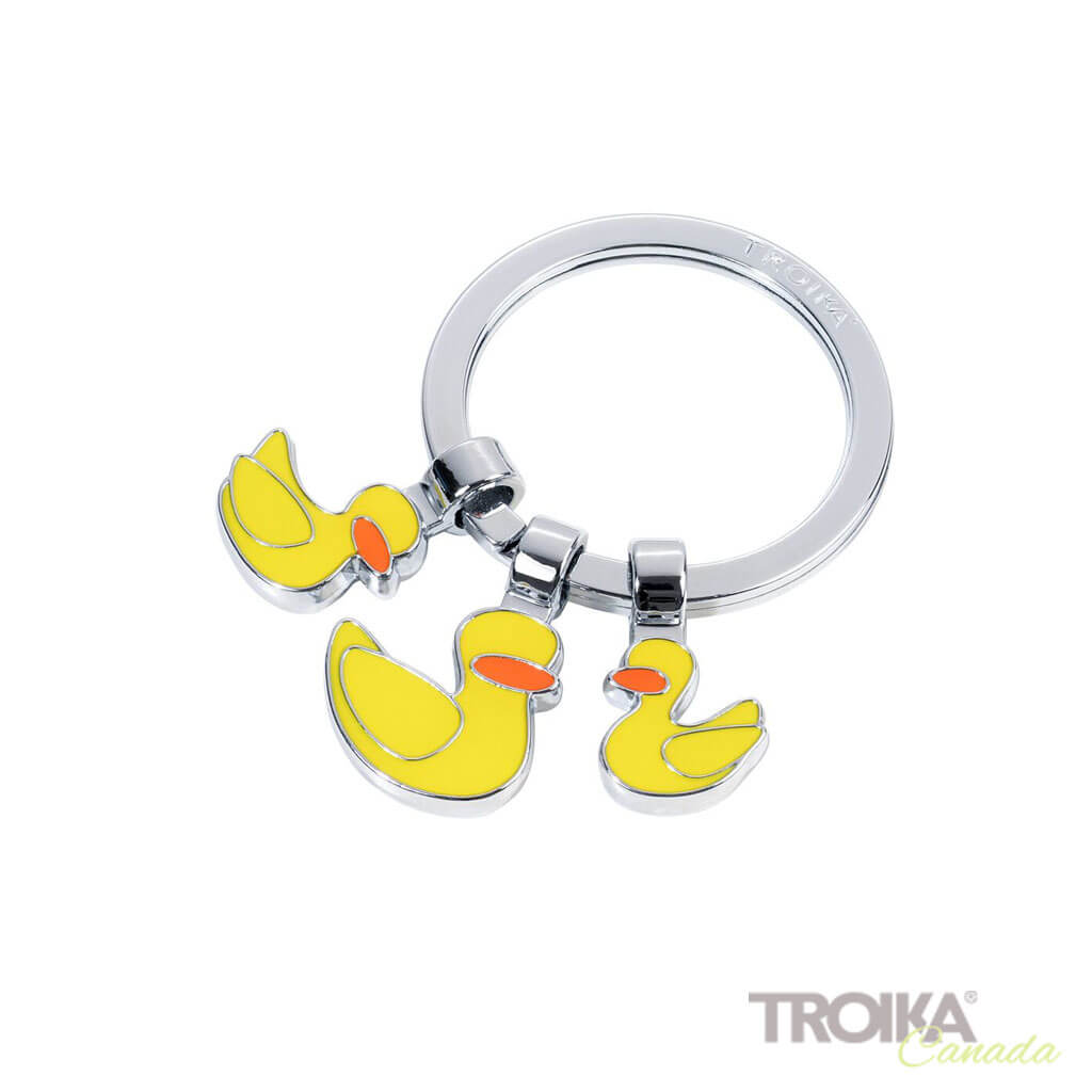 TROIKA Keychain "YELLOW DUCK"