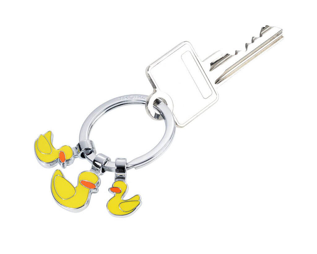 TROIKA Keychain "YELLOW DUCK"
