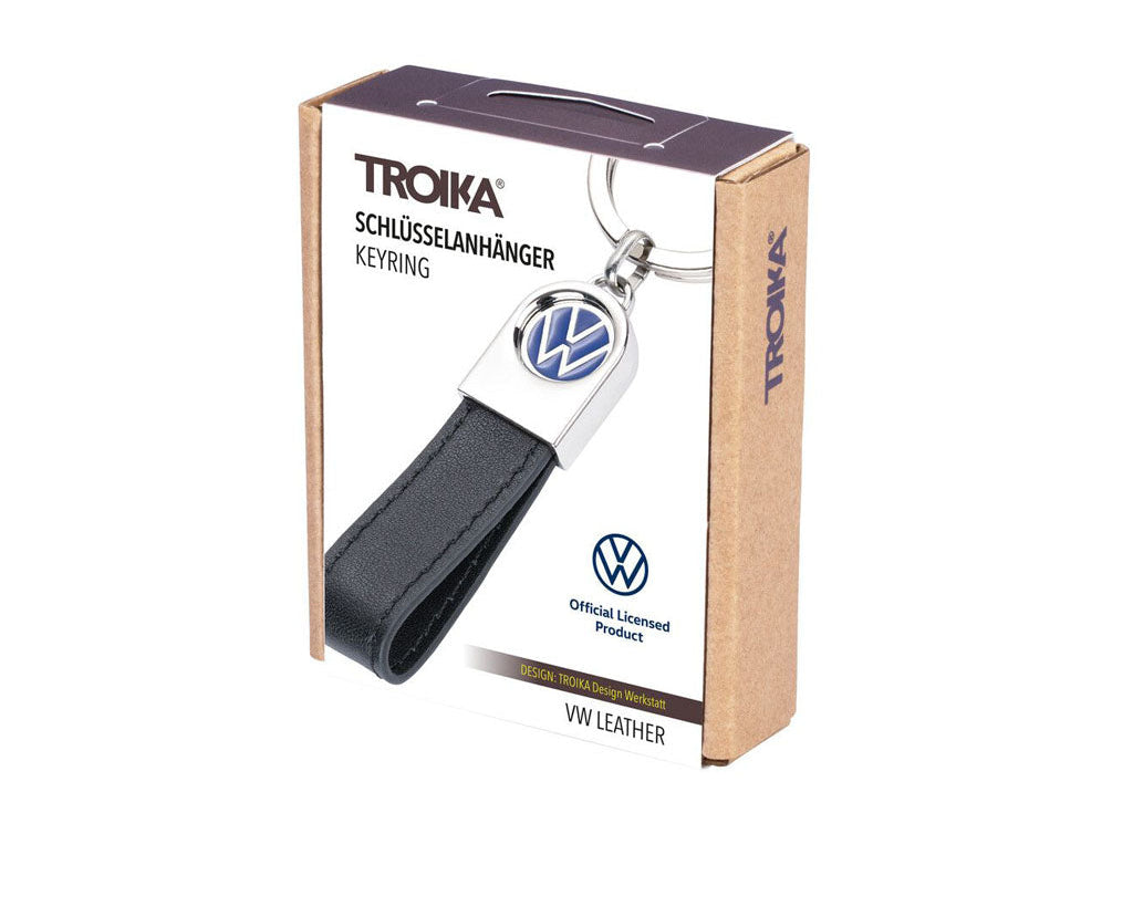 TROIKA Keychain VW LEATHER Packaging