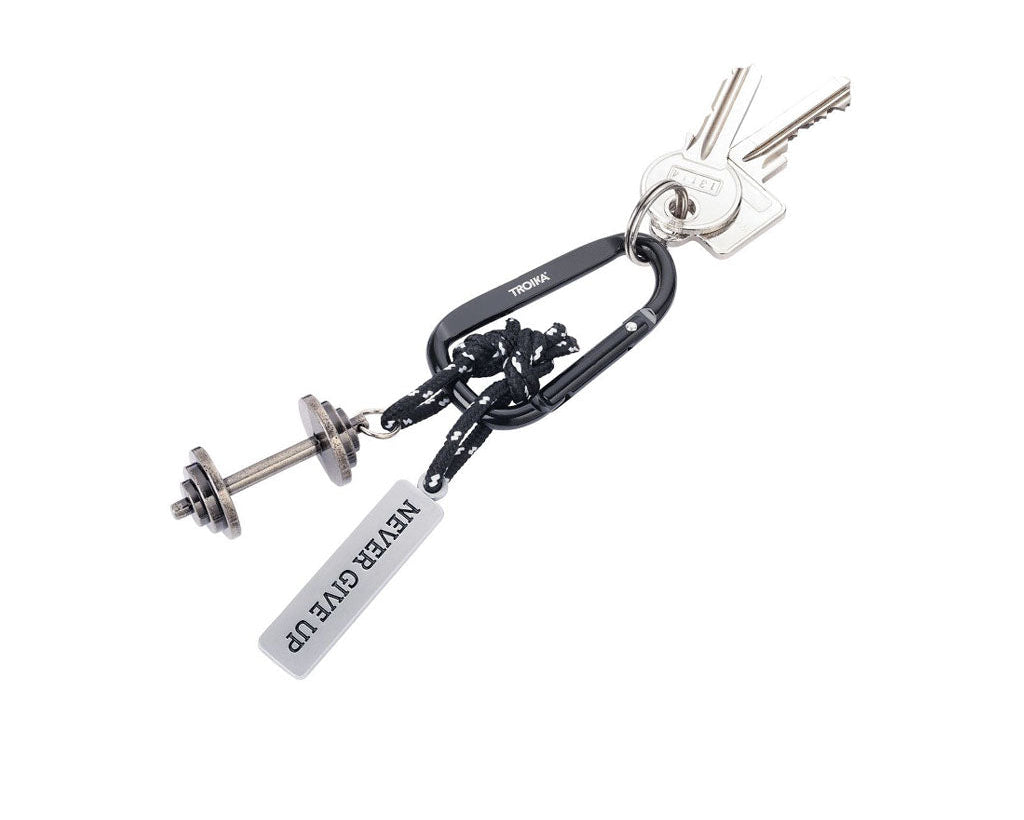 Keyring "NEVER GIVE UP"
