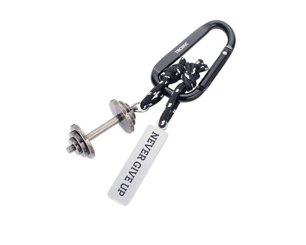 Keyring "NEVER GIVE UP"