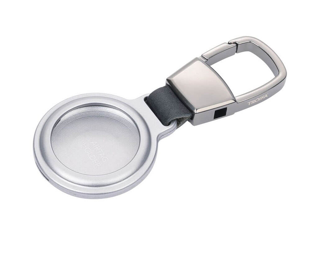 TROIKA Keychain "AIRTAG HOLDER" - Silver