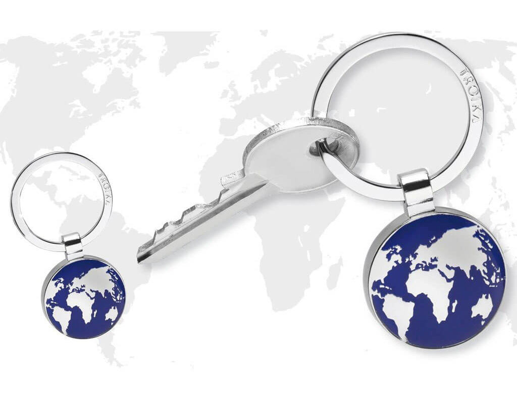 TROIKA Keychain "AROUND THE WORLD"