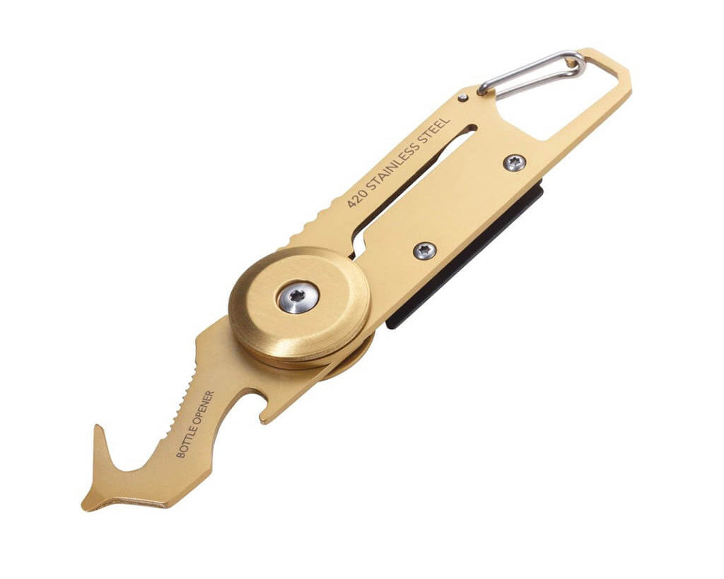 TROIKA Mini tool "EGON" - Gold
