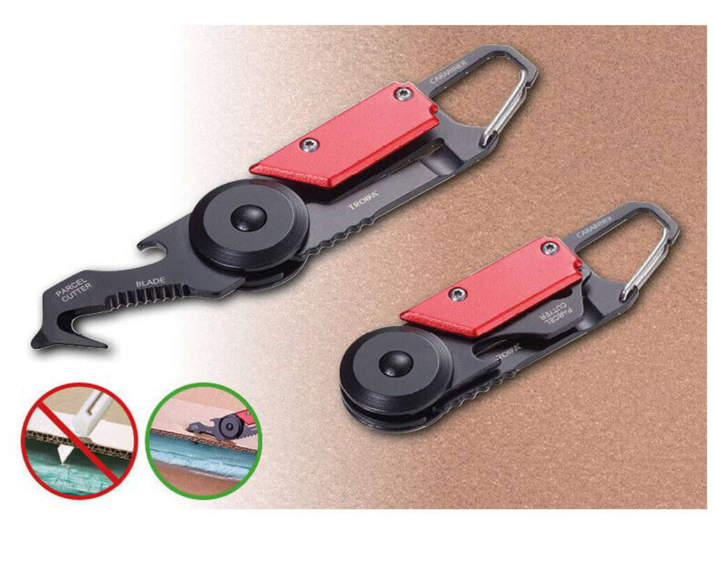 TROIKA Mini Tool Egon Red – KTL26/RD