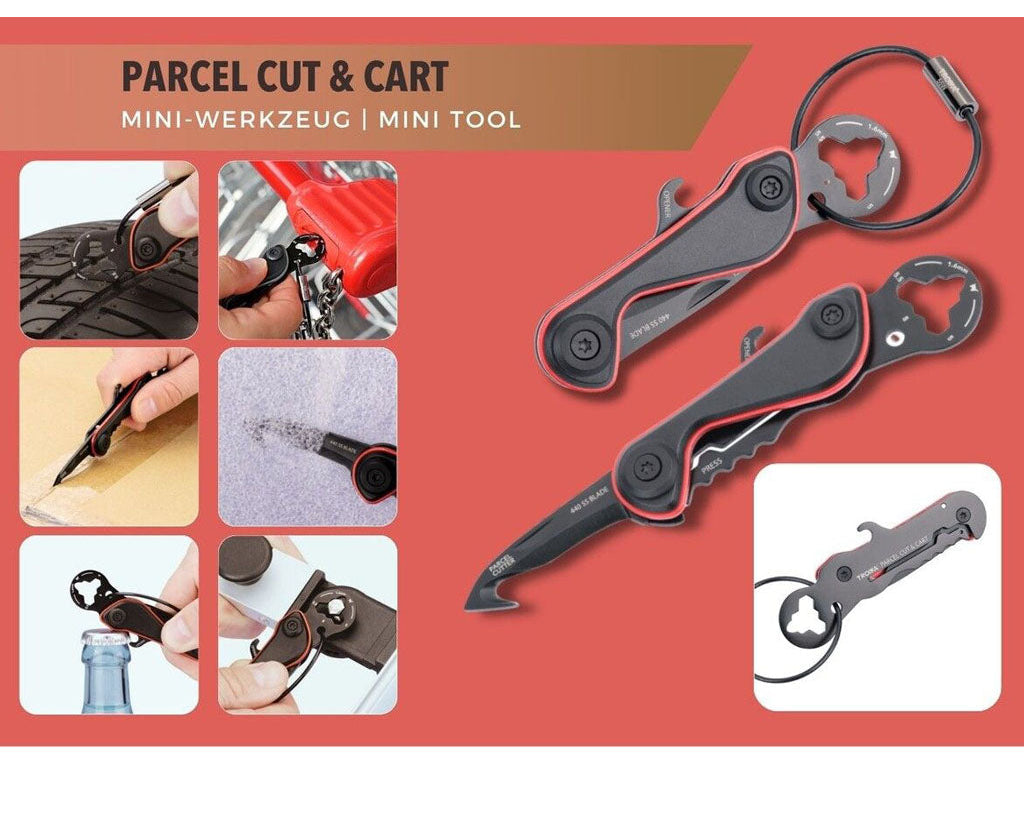 Mini tool "PARCEL CUT & CART"