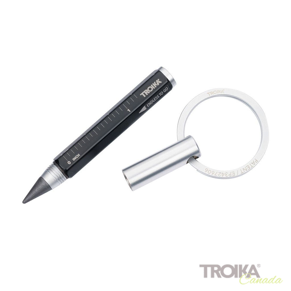 TROIKA Multitasking pencil "ENDLESS TO GO" - Black