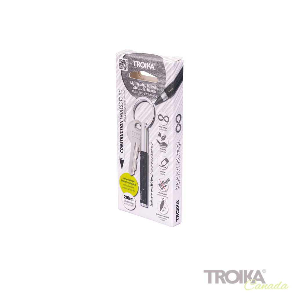 TROIKA Multitasking pencil "ENDLESS TO GO" - Black