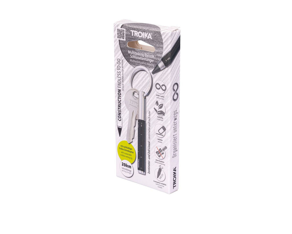 TROIKA Multitasking pencil "ENDLESS TO GO" - Black