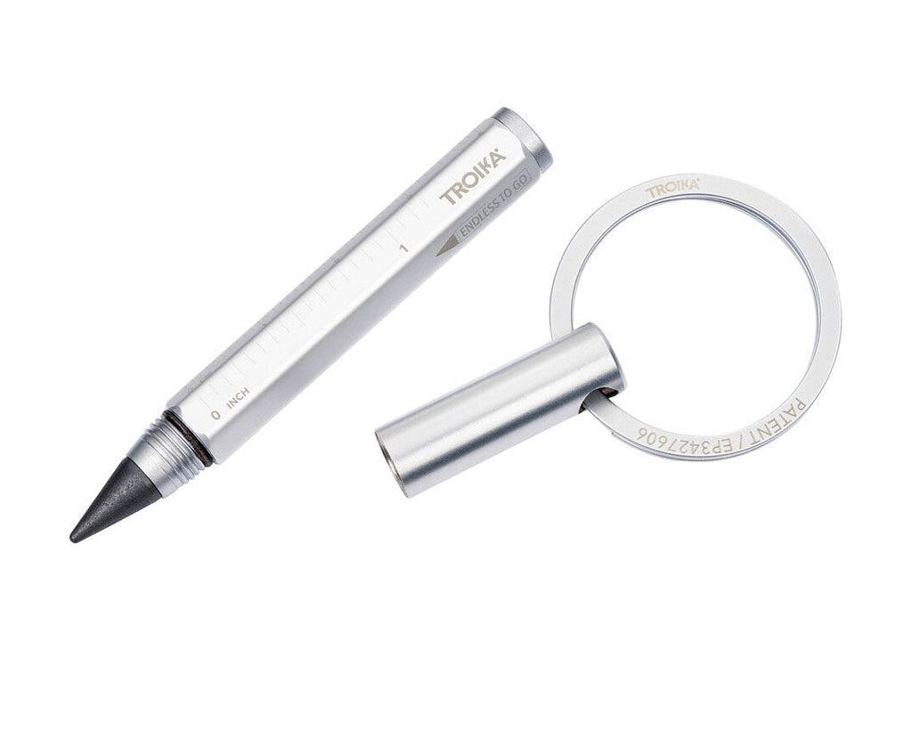 TROIKA Multitasking pencil "ENDLESS TO GO" - Silver