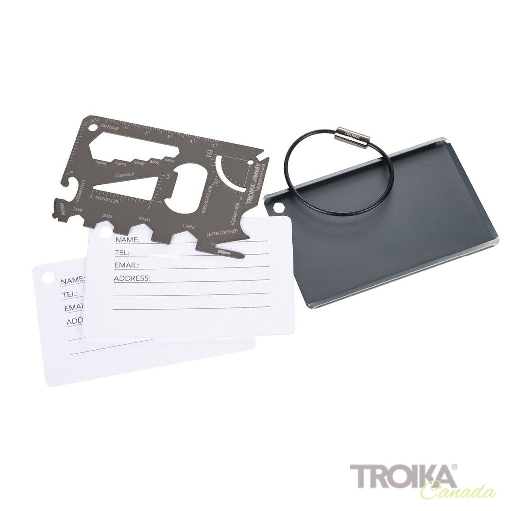 TROIKA Luggage tag JIMMY closed