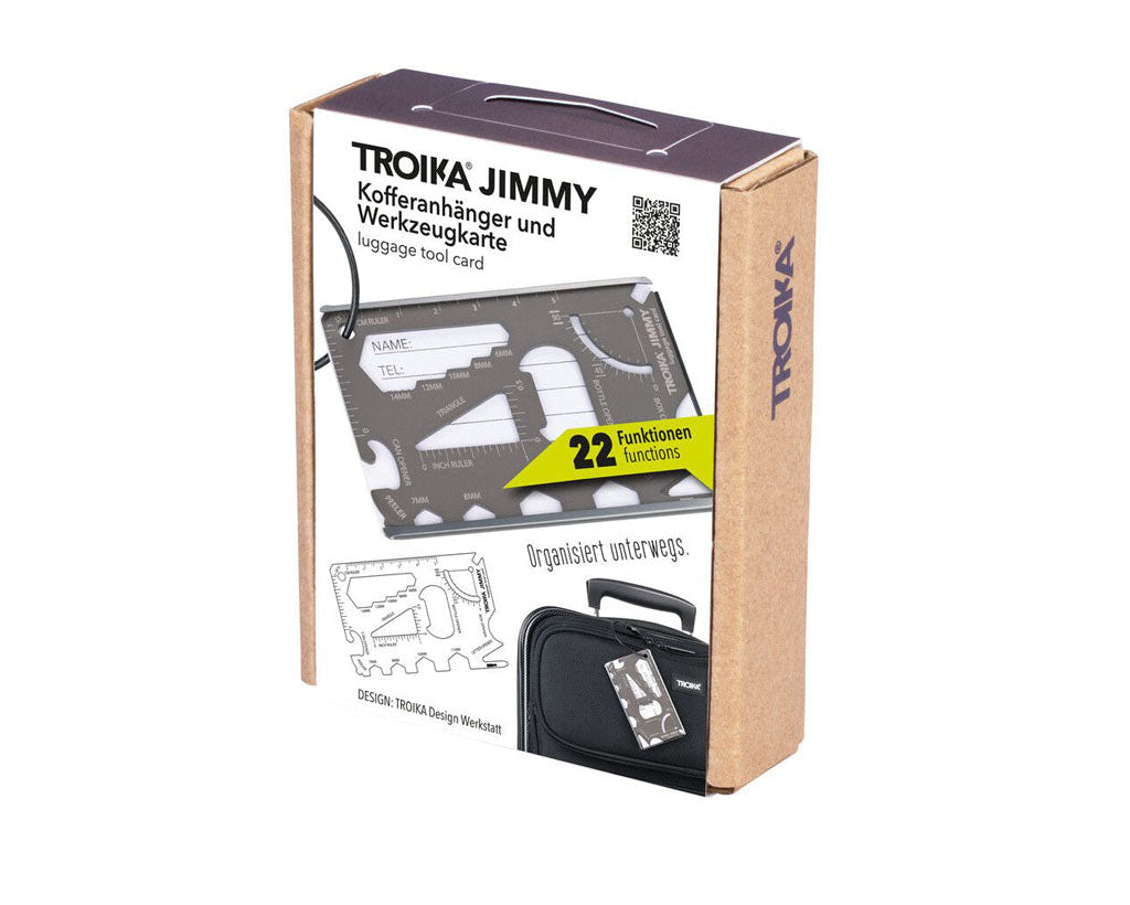 TROIKA Luggage tag JIMMY Packaging