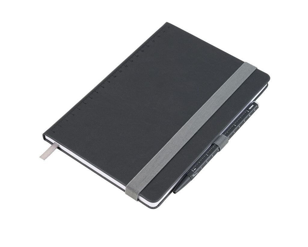 TROIKA Notepad "SLIMPAD A5" - Black