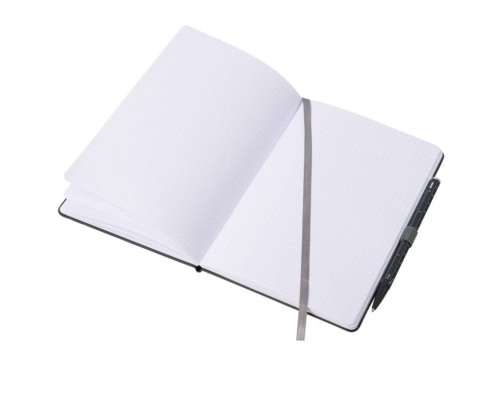 TROIKA Notepad "SLIMPAD A5" - Black