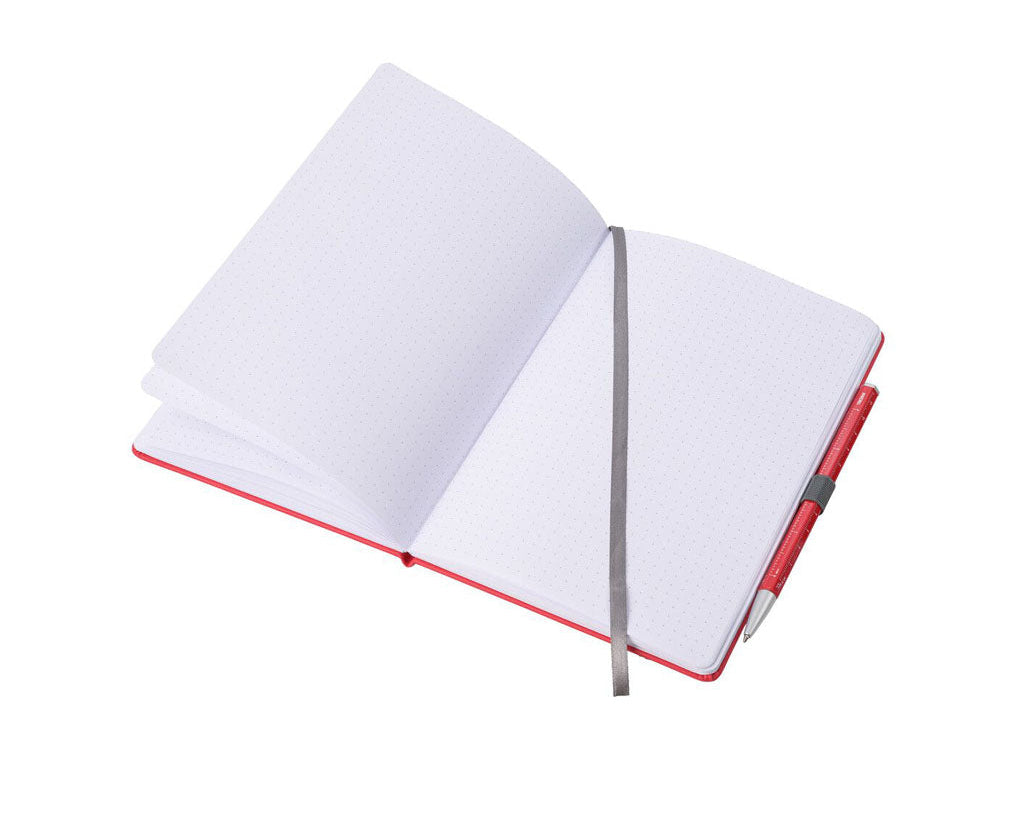 TROIKA Notepad "SLIMPAD A5" - Red