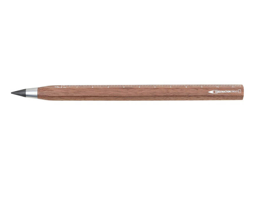 Troika Multitasking Pencil "CONSTRUCTION ENDLESS" - Walnut