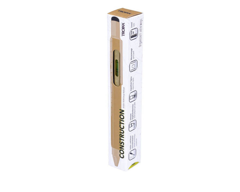 Troika Construction Pen packaging
