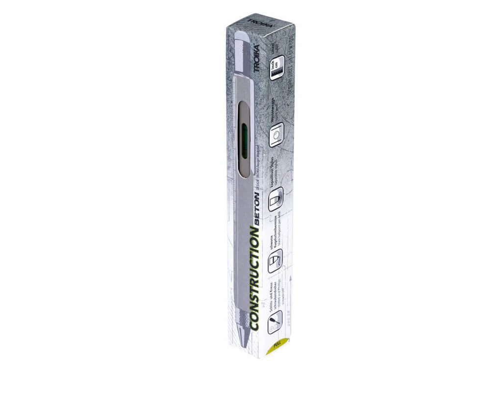 Troika Construction Pen packaging