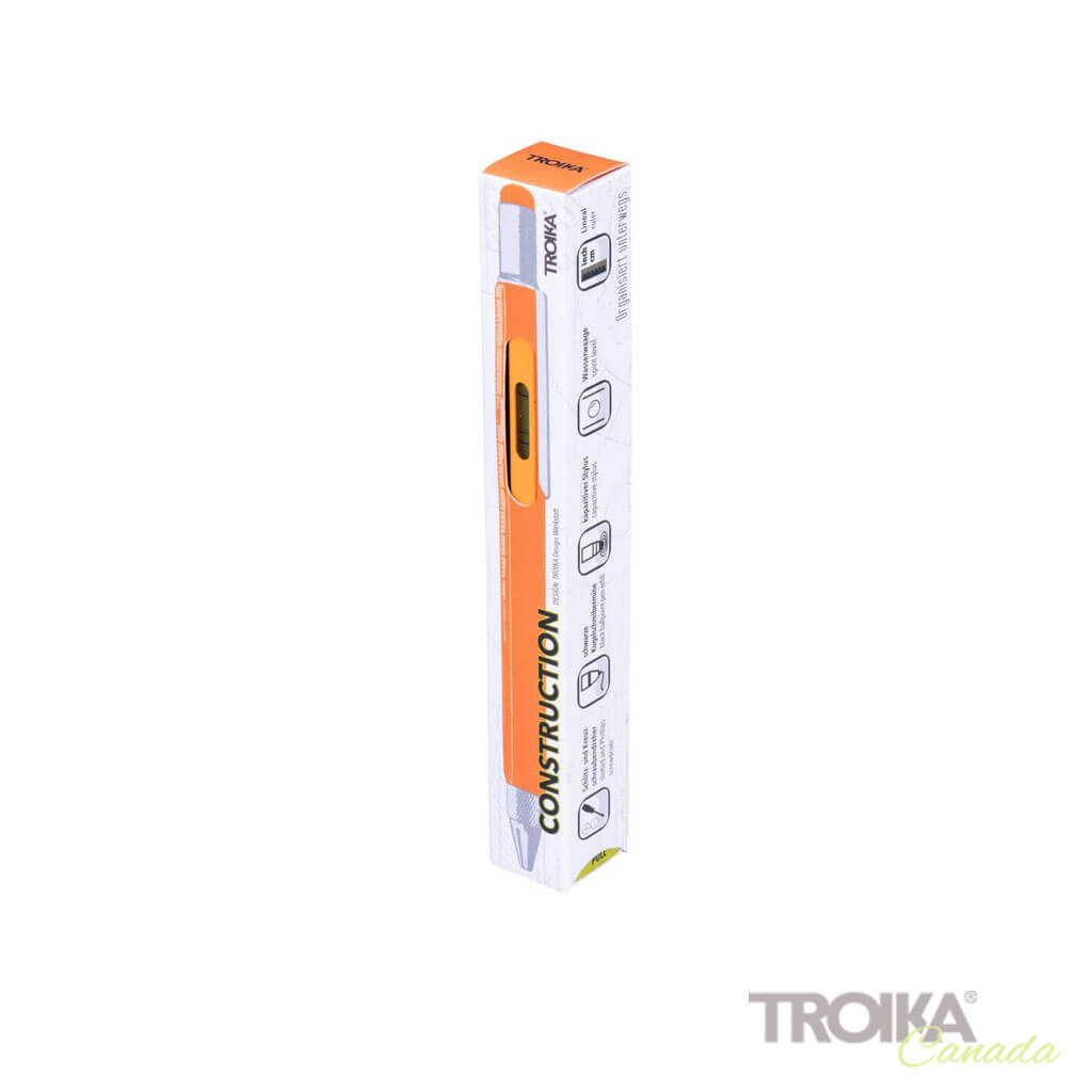 Troika Construction Pen packaging
